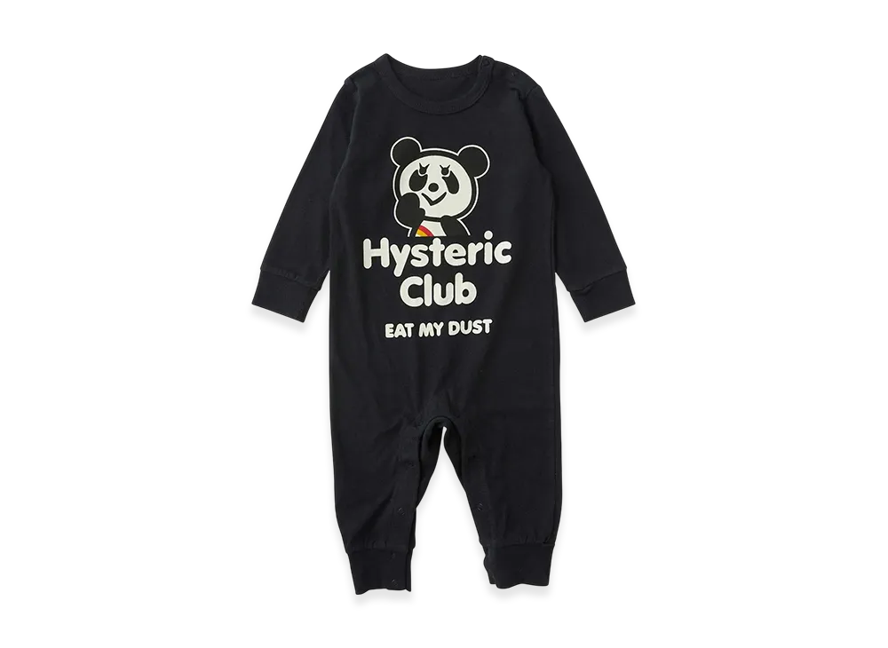 HYSTERIC GLAMOUR Hysteric Club Coverall "Black"