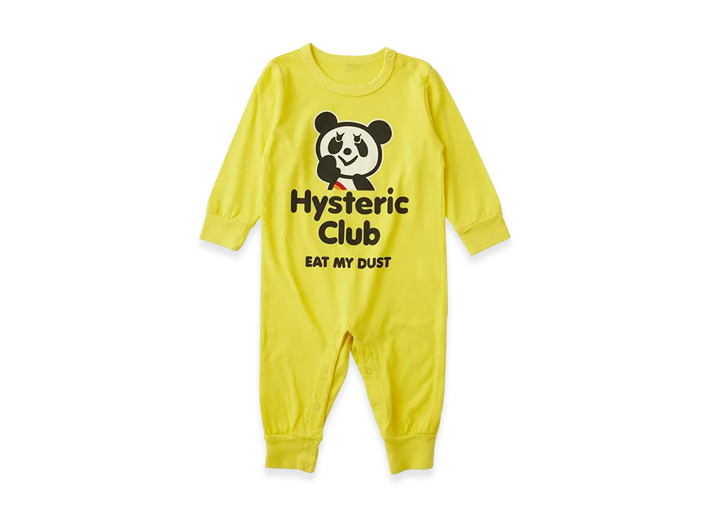 HYSTERIC GLAMOUR Hysteric Club Coverall "Yellow"