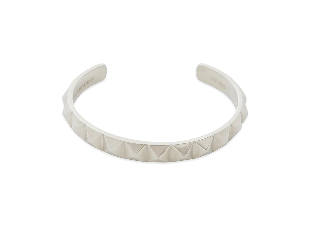 HYSTERIC GLAMOUR Stud Silhouette Bangle "Silver"