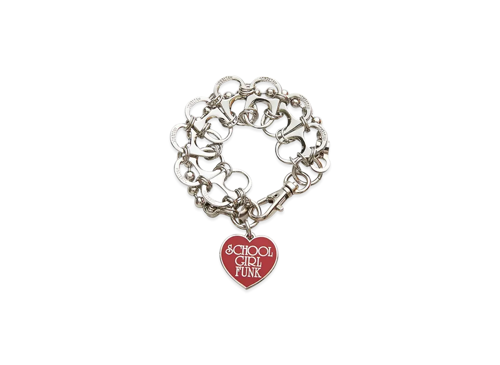 HYSTERIC GLAMOUR Girl Funk Chain Bracelet "Silver"