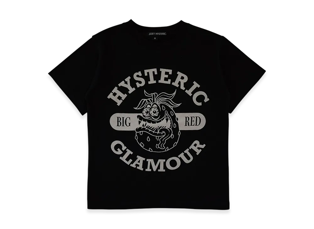 HYSTERIC GLAMOUR STM Big Red T-Shirt "Black"