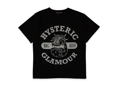 HYSTERIC GLAMOUR STM Big Red T-Shirt "Black"