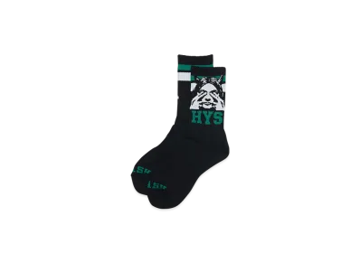 HYSTERIC GLAMOUR See No Evil Sports Socks "Black"