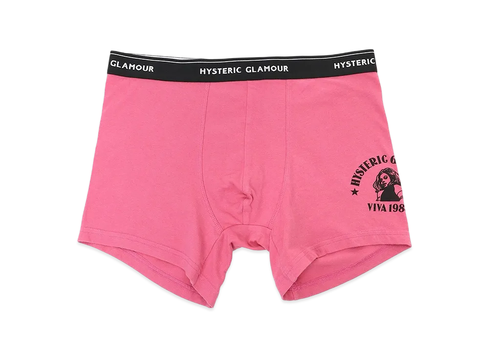 HYSTERIC GLAMOUR Viva1984 Boxer Briefs "Pink"