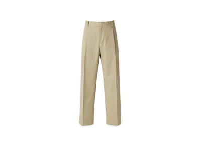 HYSTERIC GLAMOUR 1-Tuck Wide Chino Pants "Beige"