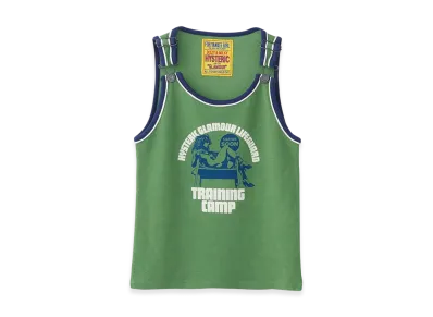 HYSTERIC GLAMOUR Lifeguard Training Camp Tank Top "Green"