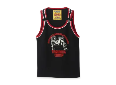 HYSTERIC GLAMOUR Lifeguard Training Camp Tank Top "Black"