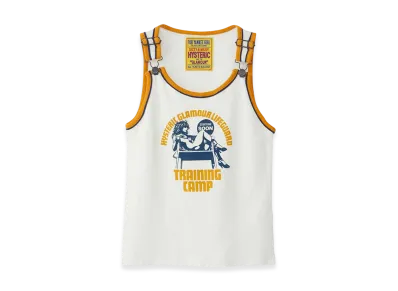 HYSTERIC GLAMOUR Lifeguard Training Camp Tank Top "White"
