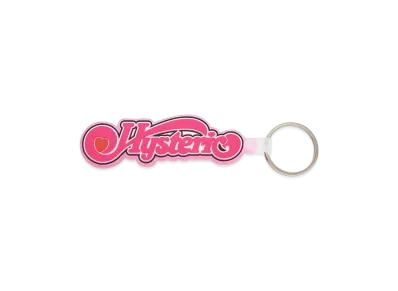 HYSTERIC GLAMOUR Wrapped Heart Logo Keychain "Pink"