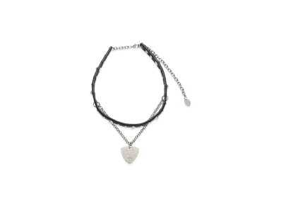 HYSTERIC GLAMOUR Pick Leather Choker "Black"