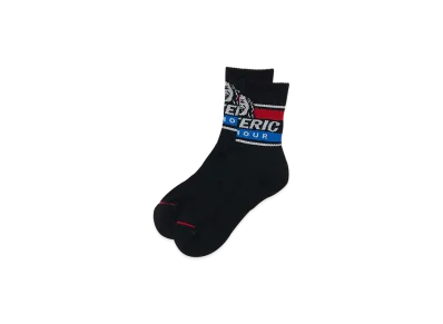 HYSTERIC GLAMOUR Make Me Smile Skater Socks "Black"