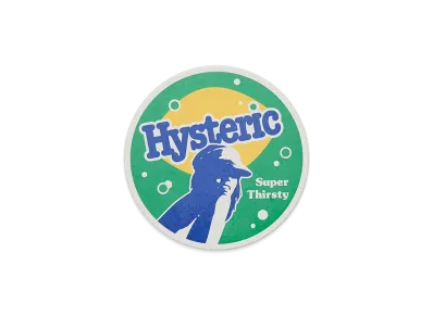 HYSTERIC GLAMOUR Super Thirsty Coaster "Green"