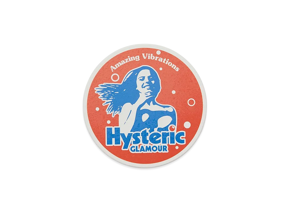 HYSTERIC GLAMOUR Super Thirsty Coaster "Orange"