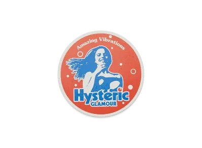HYSTERIC GLAMOUR Super Thirsty Coaster "Orange"