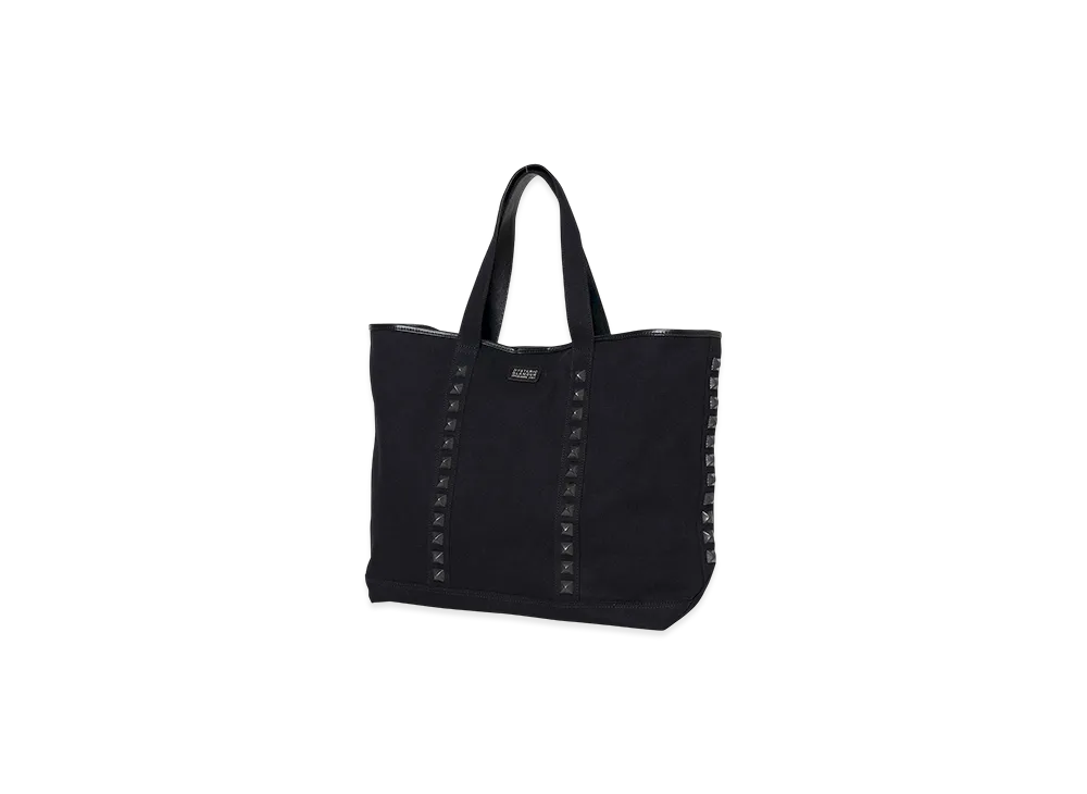 ヒステリックグラマー スタッズ キャンバストート "ブラック"