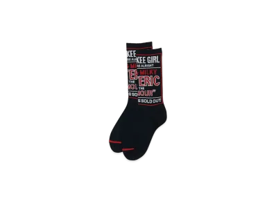 HYSTERIC GLAMOUR Dizzy&Milky Socks "Black"