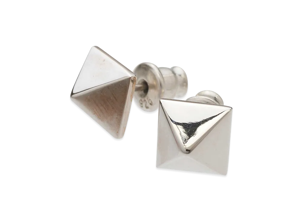 HYSTERIC GLAMOUR Stud Earrings "Silver"