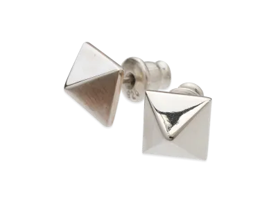 HYSTERIC GLAMOUR Stud Earrings "Silver"