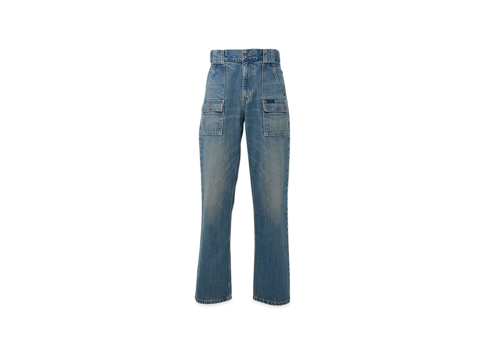 HYSTERIC GLAMOUR Bush Denim Pants "Light Indigo Blue"