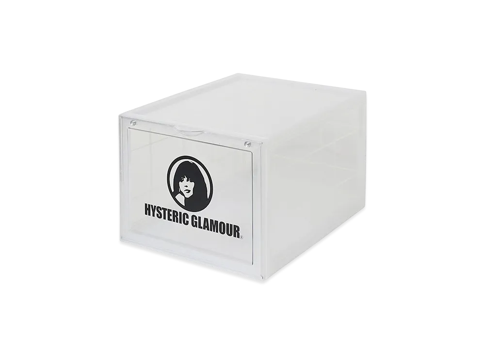 HYSTERIC GLAMOUR Circle Woman Shoe Case "White"