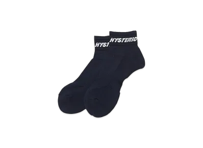 HYSTERIC GLAMOUR Logo Cordura Socks "Navy"