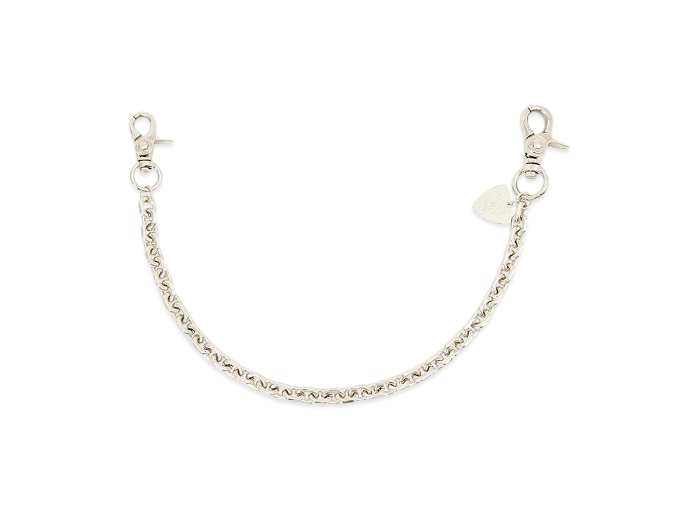 HYSTERIC GLAMOUR Woman On Skull Pick Wallet Chain "Silver"