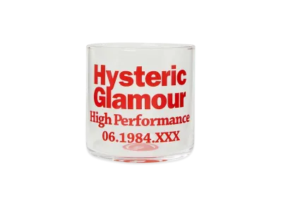 HYSTERIC GLAMOUR Hysteric Sign Glasses "Red"