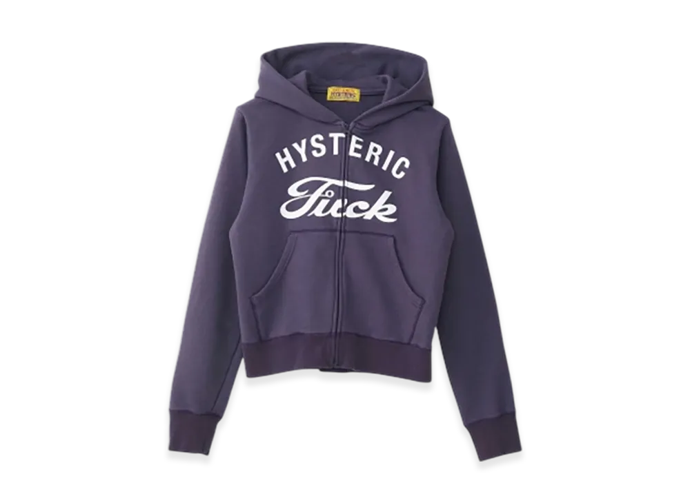 HYSTERIC GLAMOUR Hysteric Fuck Hoodie "Purple"