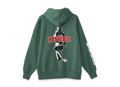 HYSTERIC GLAMOUR Speak No Evil Hoodie "Green"