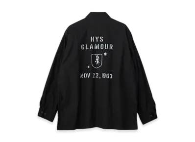 HYSTERIC GLAMOUR HG1963 Fatigue Shirt "Black"
