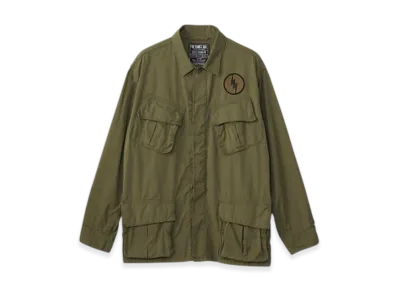 HYSTERIC GLAMOUR HG1963 Fatigue Shirt "Khaki"