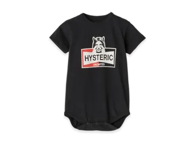 HYSTERIC GLAMOUR Hysteric Unlimited Rompers "Black"