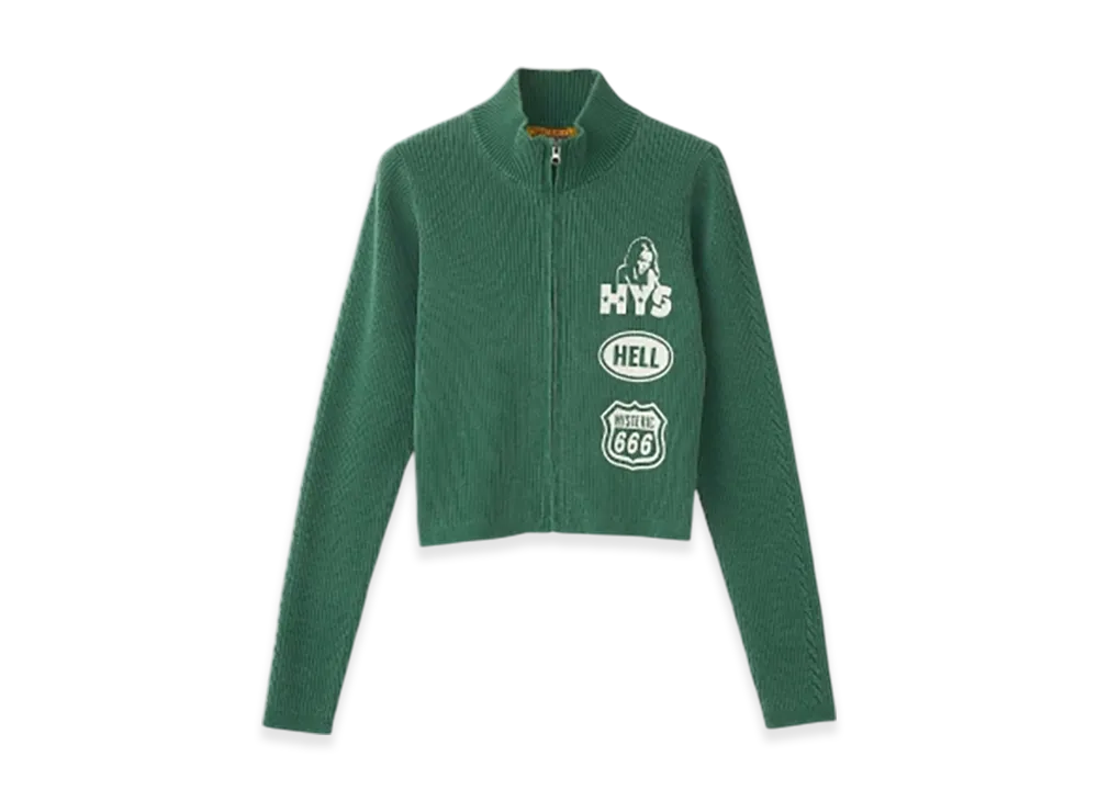 HYSTERIC GLAMOUR The New Hys Short Jersey "Green"