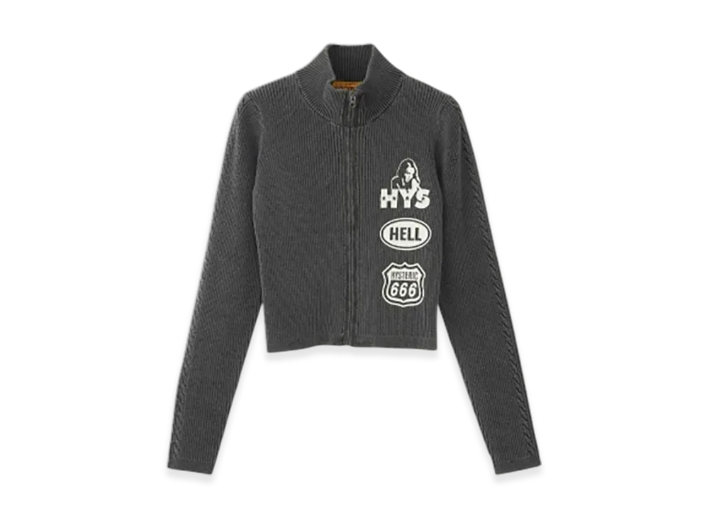 HYSTERIC GLAMOUR The New Hys Short Jersey "Black"