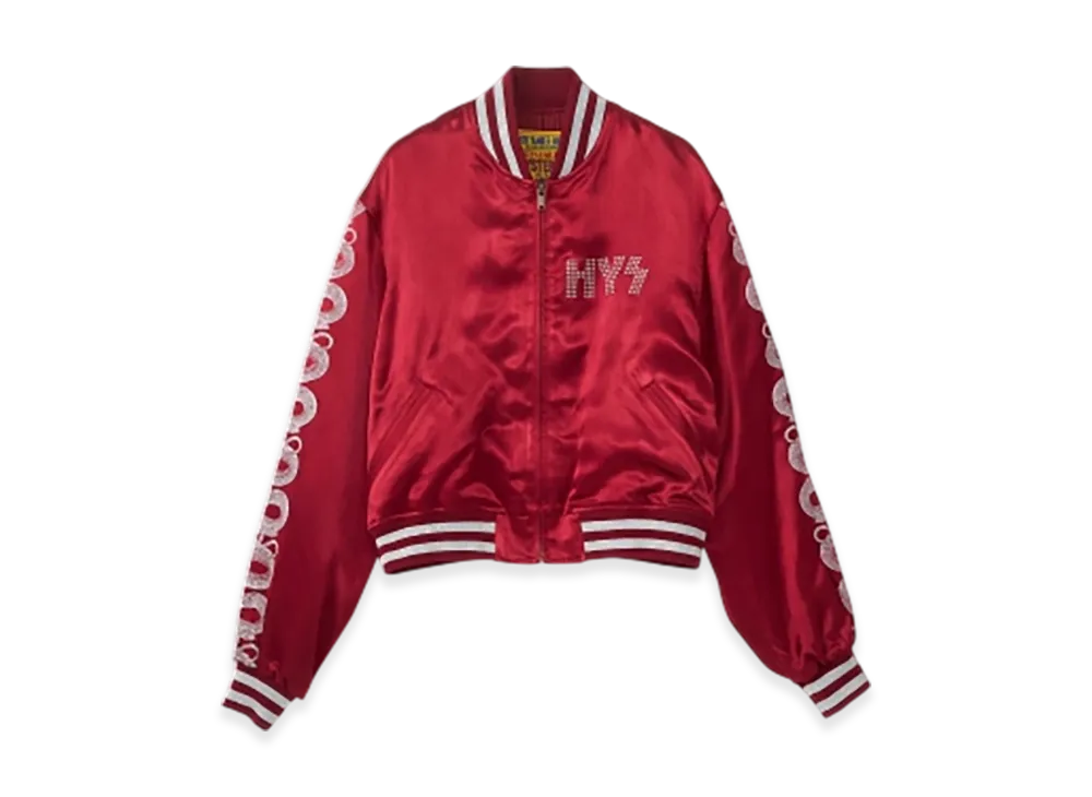 HYSTERIC GLAMOUR Snaske Loop Sukajan Jacket "Red"
