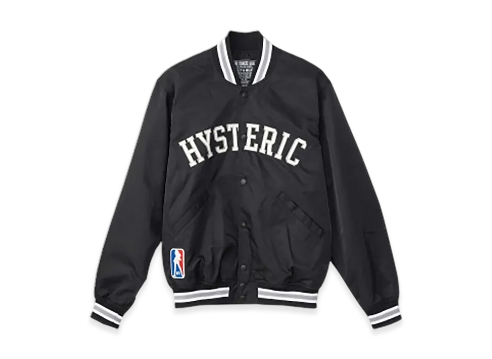 HYSTERIC GLAMOUR Hysteric Association Stadium Jacket "Black"