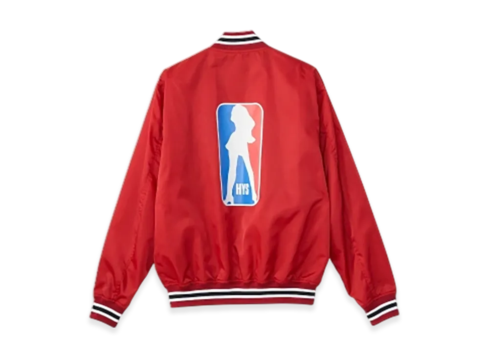 HYSTERIC GLAMOUR Hysteric Association Stadium Jacket "Red"