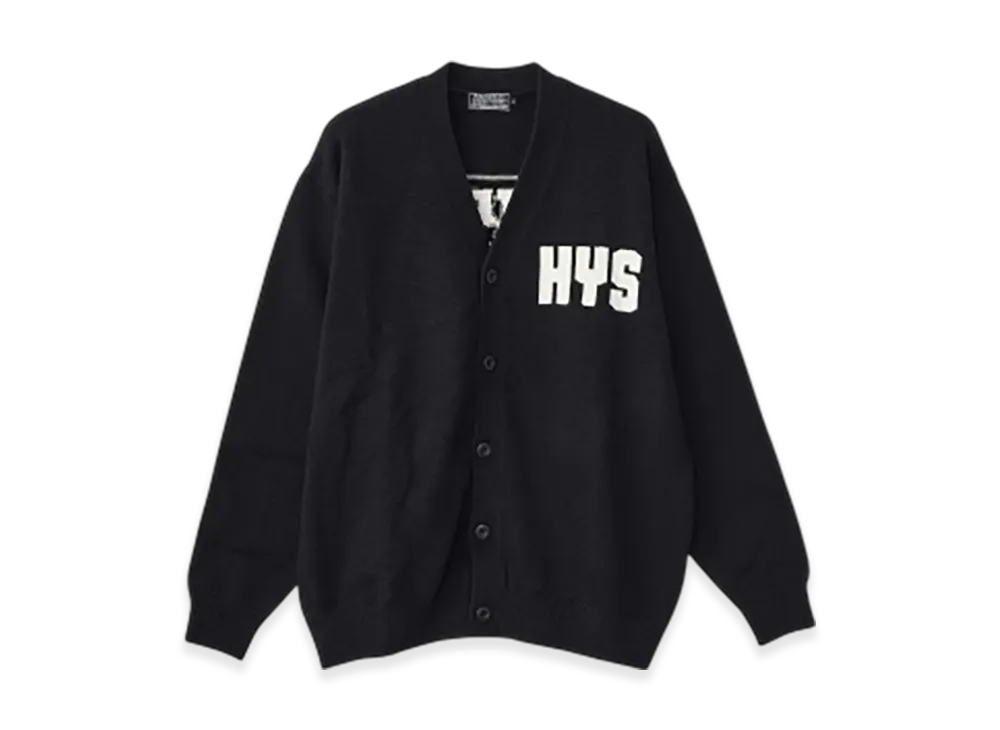 HYSTERIC GLAMOUR Bad Ass Mama Knitted Cardigan "Black"