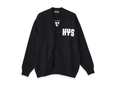 HYSTERIC GLAMOUR Bad Ass Mama Knitted Cardigan "Black"