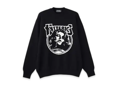 HYSTERIC GLAMOUR Endless Rock Knit Sweater "Black"
