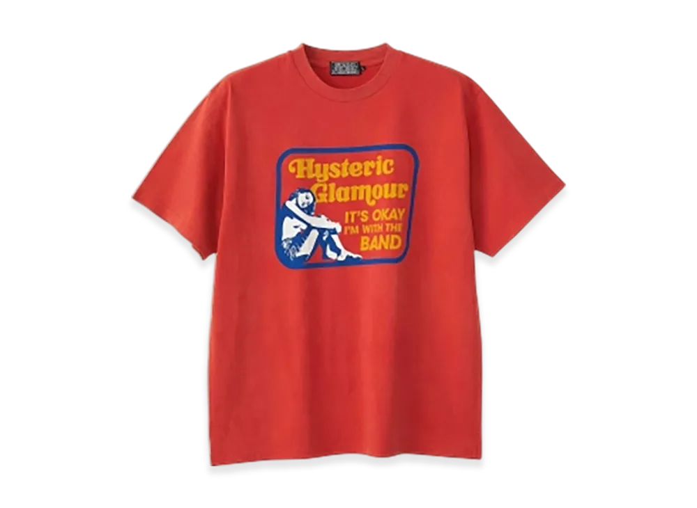 HYSTERIC GLAMOUR HG Affair T-Shirt "Red"