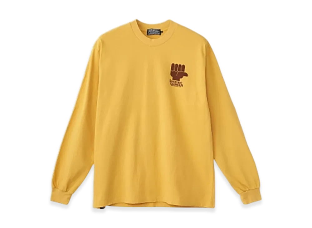 HYSTERIC GLAMOUR Hys Hitchhiking Club T-Shirt "Yellow"