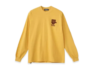 HYSTERIC GLAMOUR Hys Hitchhiking Club T-Shirt "Yellow"