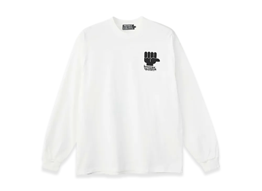 HYSTERIC GLAMOUR Hys Hitchhiking Club T-Shirt "White"