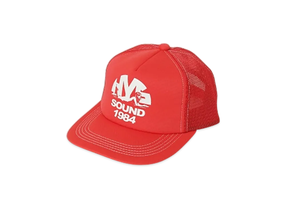 HYSTERIC GLAMOUR Hys Sound Mesh Cap "Red"