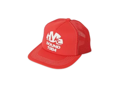 HYSTERIC GLAMOUR Hys Sound Mesh Cap "Red"