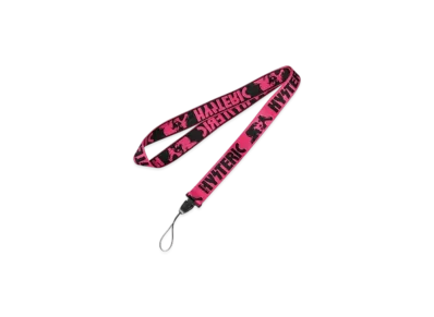 HYSTERIC GLAMOUR Fes Logo Neck Strap "Pink"