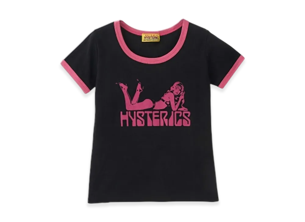 HYSTERIC GLAMOUR Woman Scorpion Chibi T-Shirt "Black"