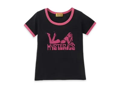 HYSTERIC GLAMOUR Woman Scorpion Chibi T-Shirt "Black"