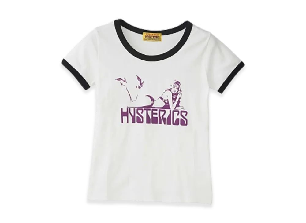 HYSTERIC GLAMOUR Woman Scorpion Chibi T-Shirt "White"